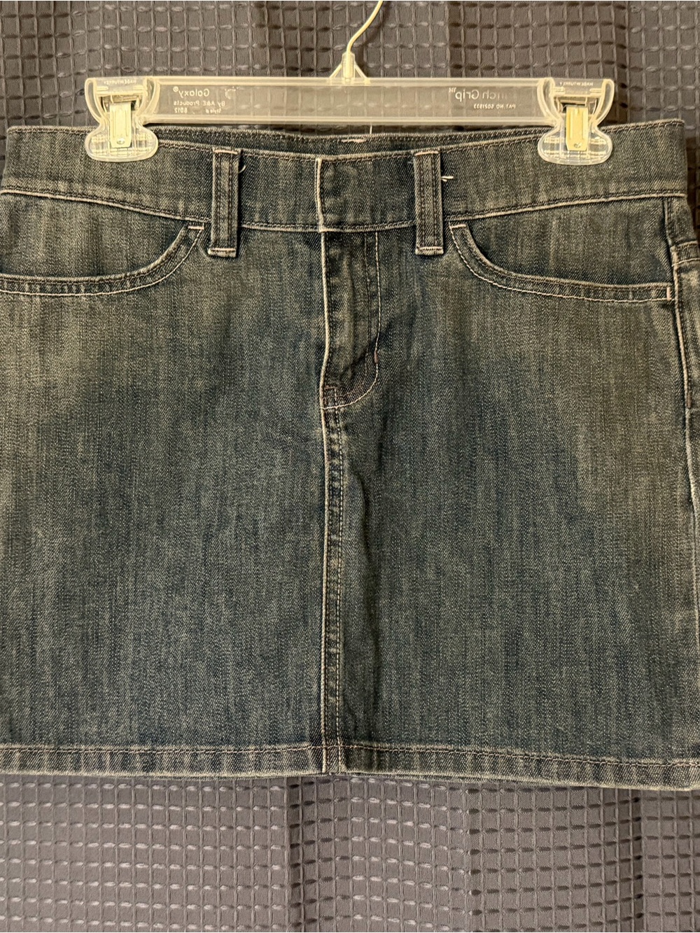 GAP Women's Dark Blue Denim Mini Skirt